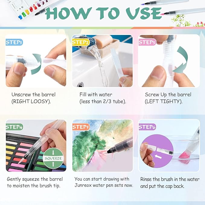 Watercolor Brush Pens