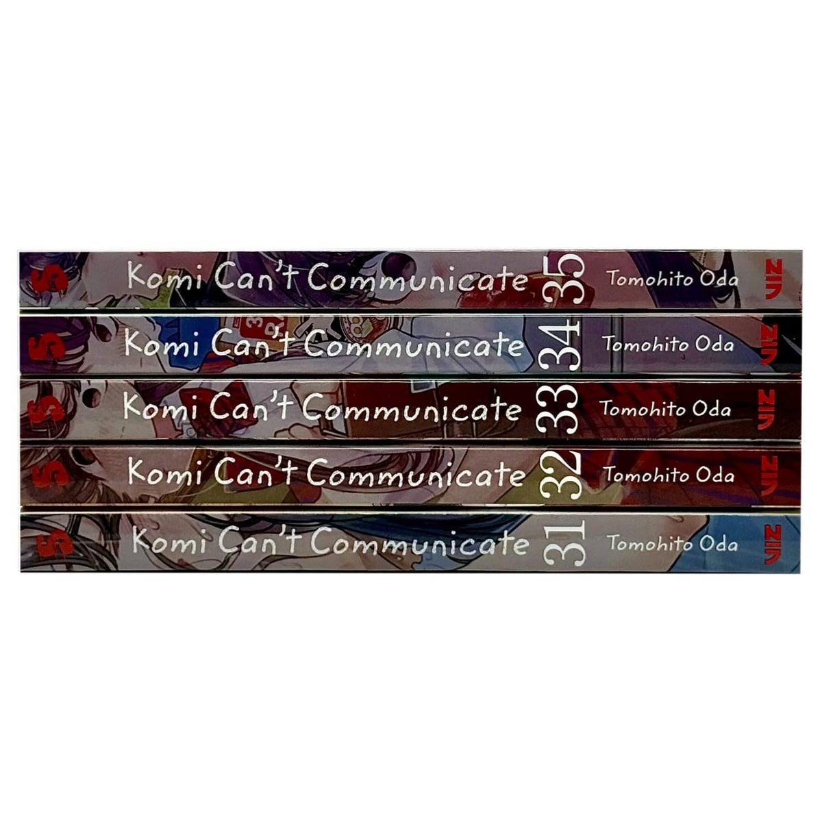 Komi Can't Communicate Vol 31-35 Collection 5 Books Set By Tomohito Oda, paperback