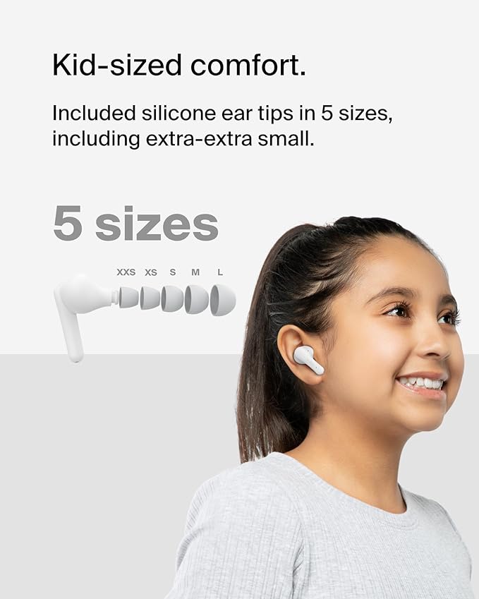 Belkin SoundForm Nano 2 True Wireless Earbuds for Kids