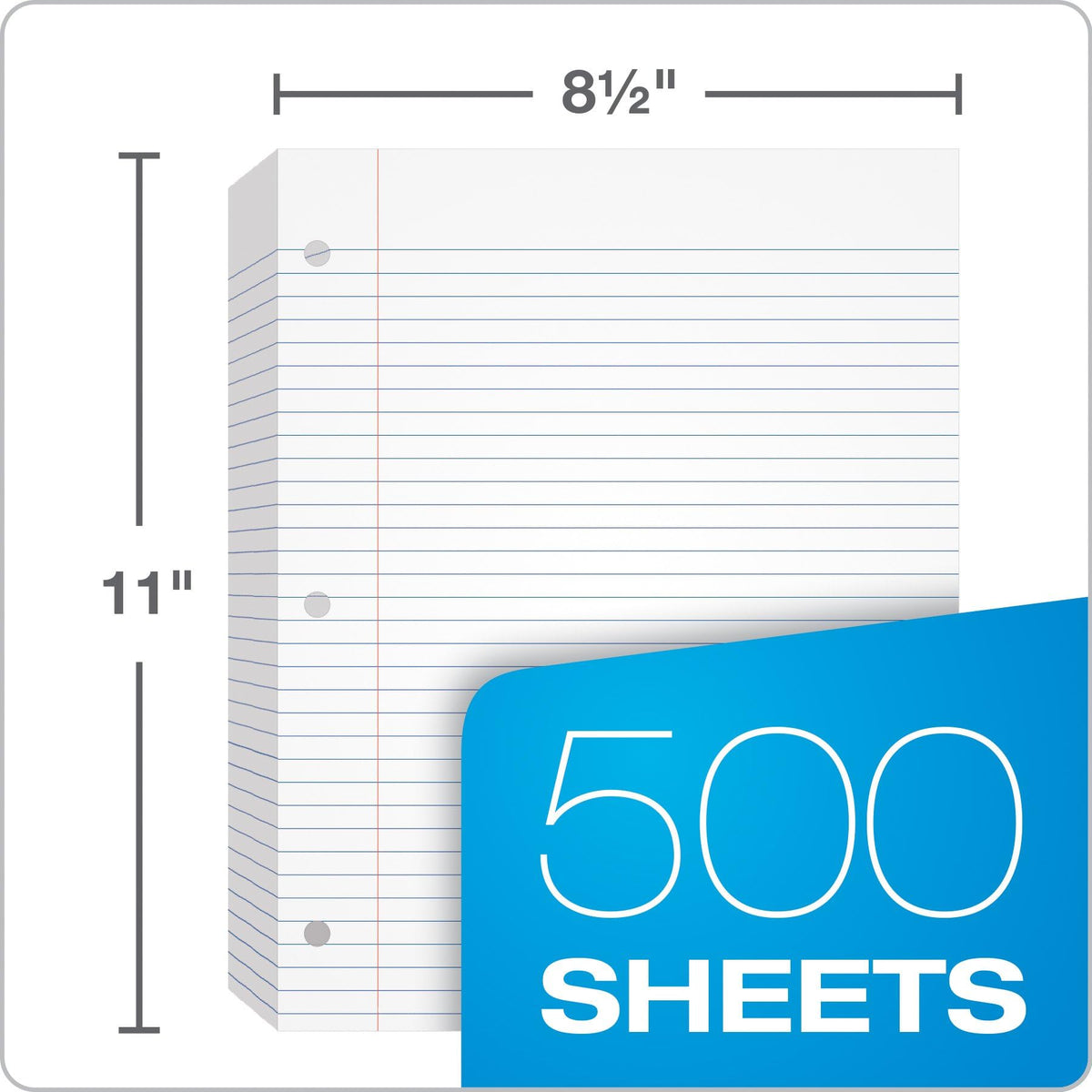 Oxford Loose Leaf Paper, 500 Sheets, College Rule