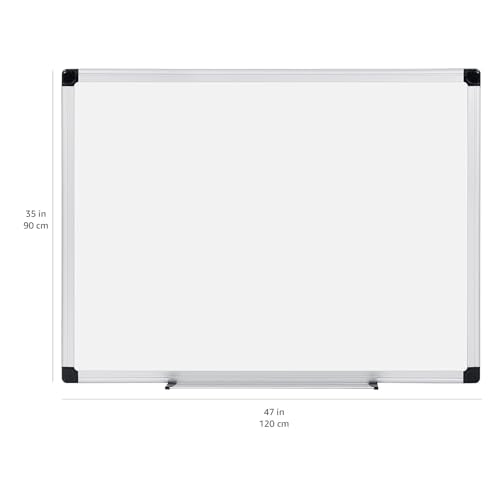 Magnetic Dry Erase Whiteboard, 36 x 48-inch