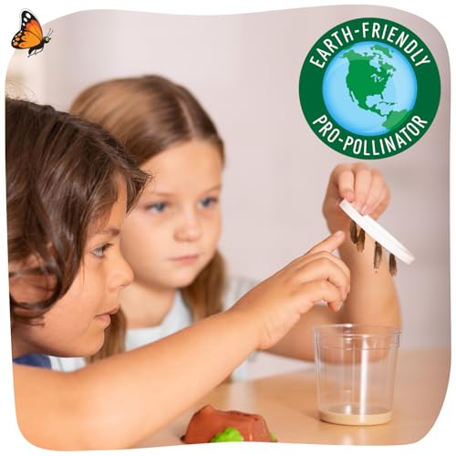 Raise and Release Butterfly Garden Kit – Caterpillar Habitat with redeemable Voucher- STEM
