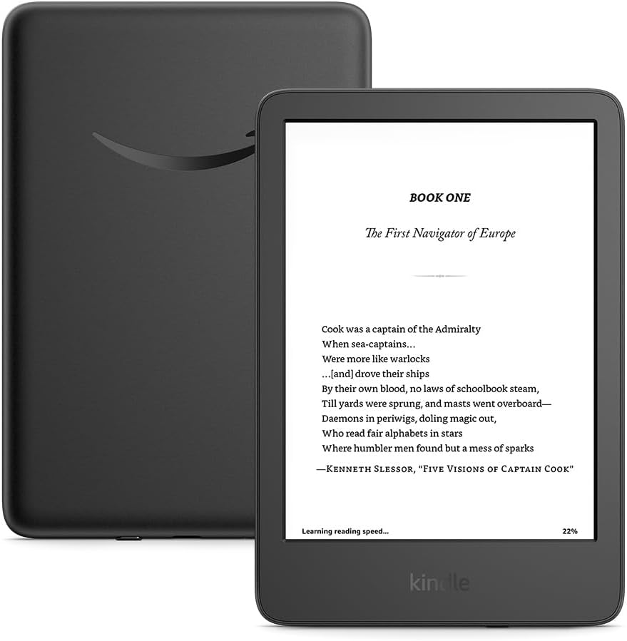 Amazon Kindle 16 GB (newest model)- with Lock screen ads