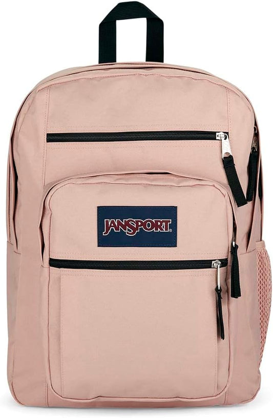 JanSport Laptop Backpack- Misty Rose