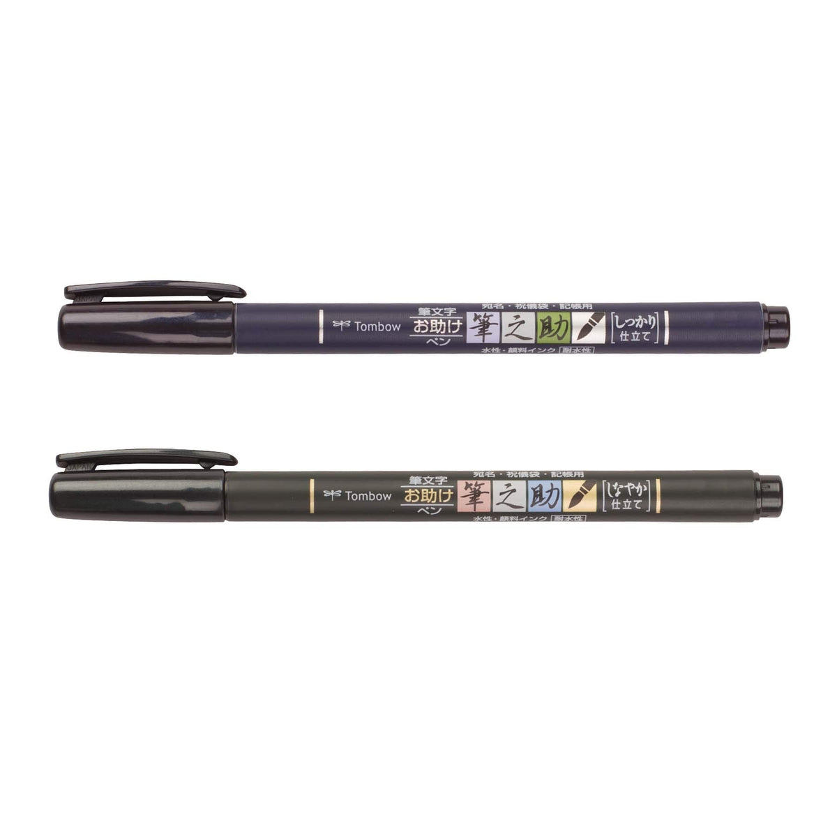 Tombow 62038 Fudenosuke Brush Pen, 2-Pack, calligraphy