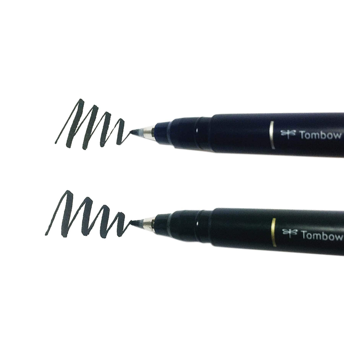 Tombow 62038 Fudenosuke Brush Pen, 2-Pack, calligraphy
