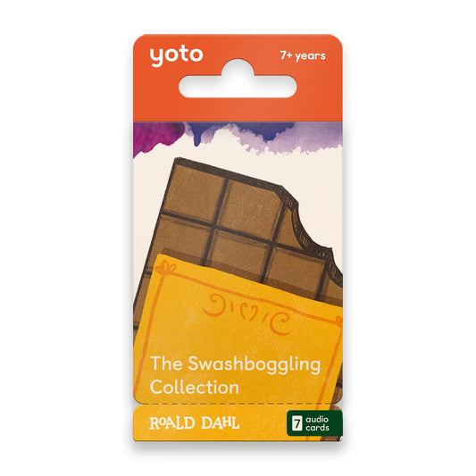 YOTO The Swashboggling Collection by Roald Dahl – 7 Kids Audio Cards for Use with Player & Mini All-in-1 Audio Device, Screen-Free Listening with Fun Playtime, Bedtime & Travel Stories, Ages 7+