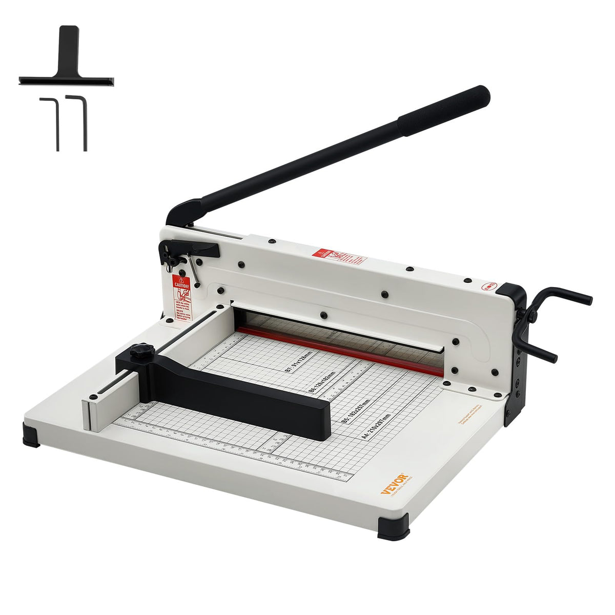 Paper Cutter, 12" for A4 Paper, 400 Sheet Capacity