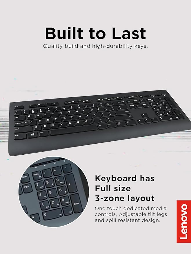 Lenovo Wireless Keyboard & Mouse Combo