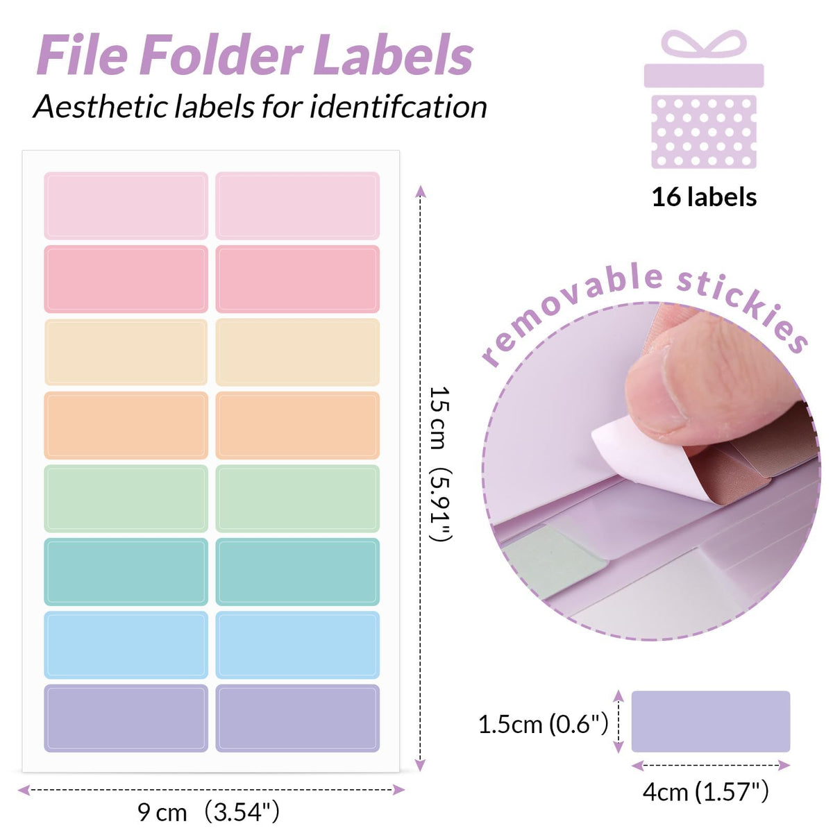 SKYDUE Expanding File Folder, Accordion File Organizer with 8 Pocket, Expandable Document Paper Receipt Holder for School Office Hospital, Letter/A4 Size- Purple
