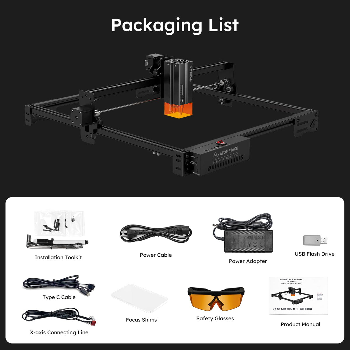 ATOMSTACK 20W Laser Engraver