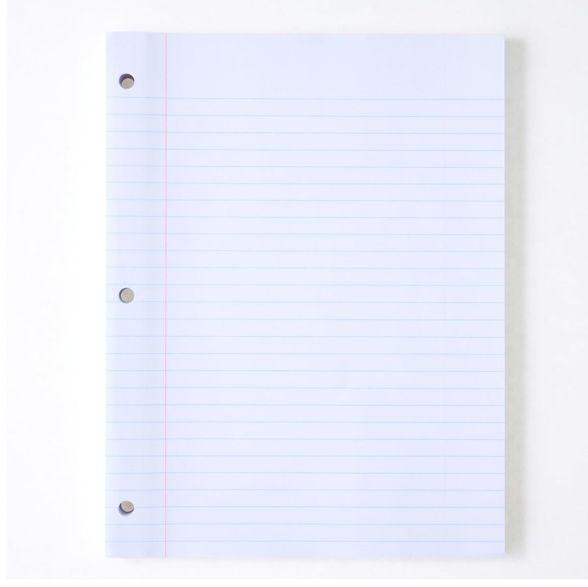 Loose Leaf Paper, Wide Ruled Reinforced Binder Paper, 150 Sheets