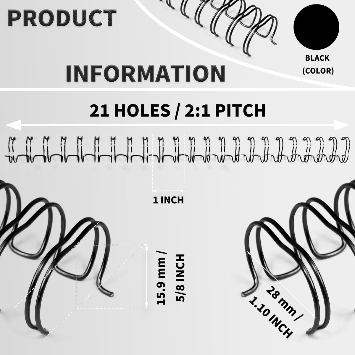 Rayson Wire Binding Spines