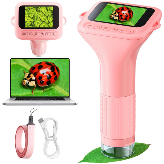 Microscope for Kids with 12 Slides