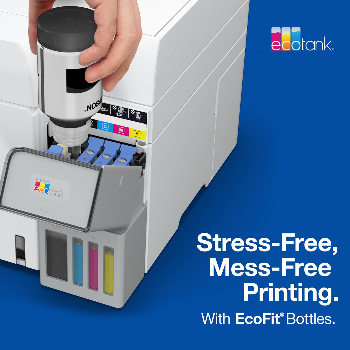 EPSON 502 EcoTank Ink Ultra-high Capacity Bottle Color Combo Pack Works with ET-2850, ET-2980, ET-2988, ET-3850, ET-3930, ET-3950, ET-4850, ET-4950 and other select EcoTank models