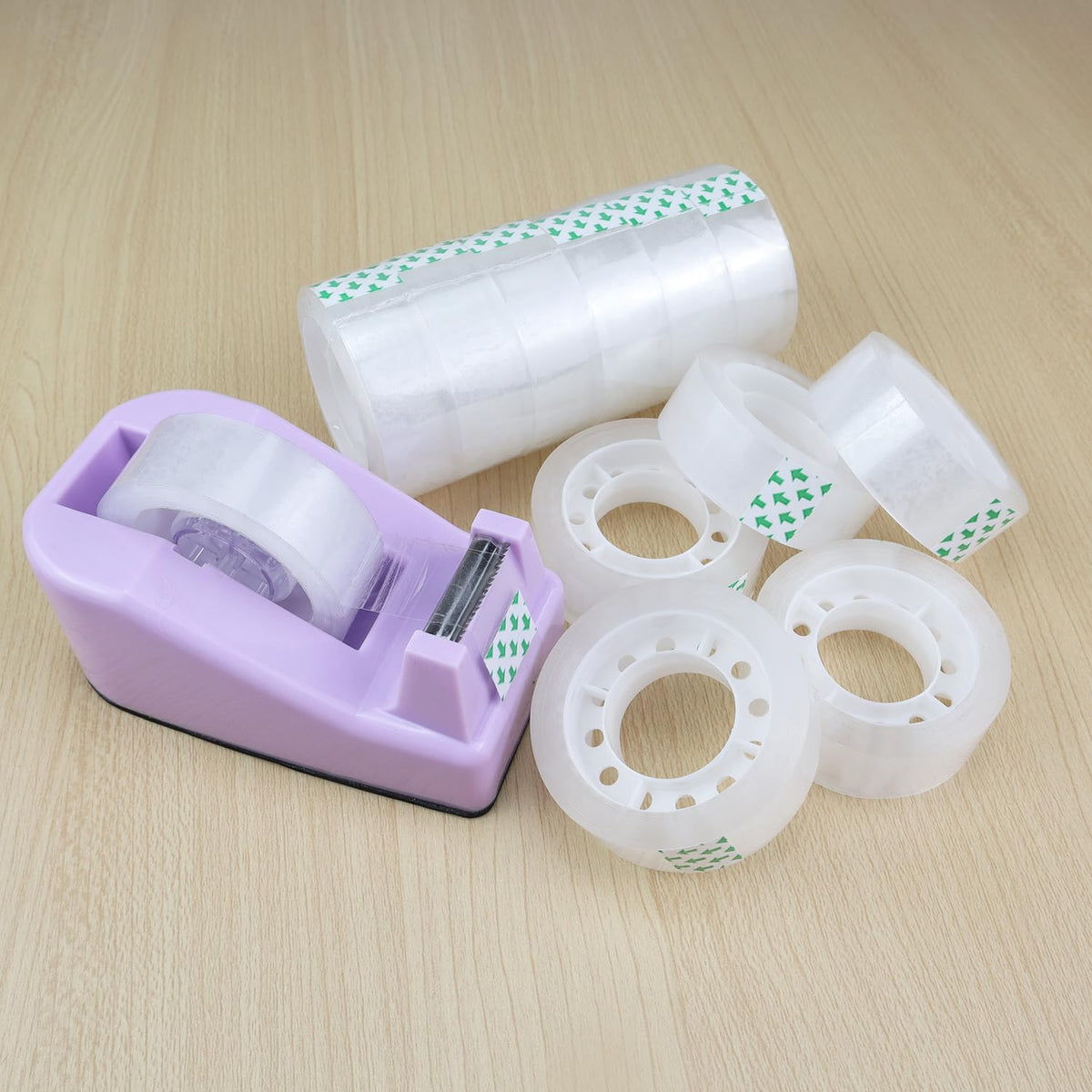 Aacehlh Desktop Tape Dispenser with 12 rolls