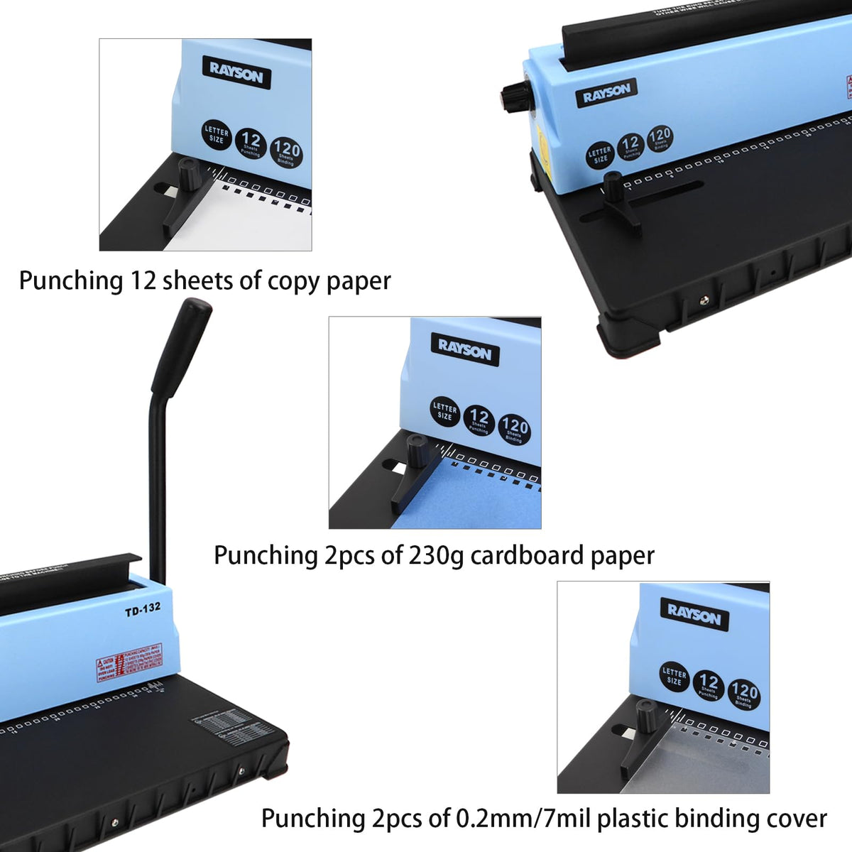Rayson TD-132 Wire Binding Machine
