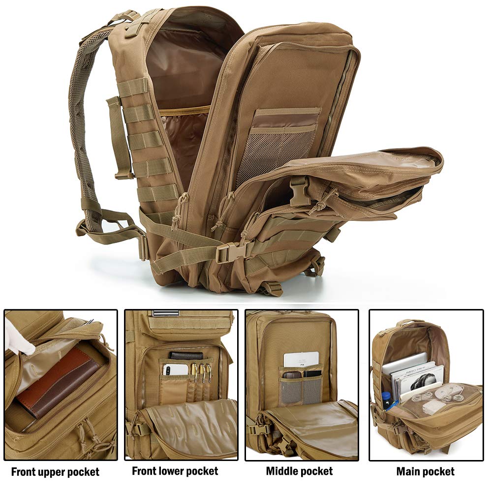 QT&QY 45L Military Backpacks