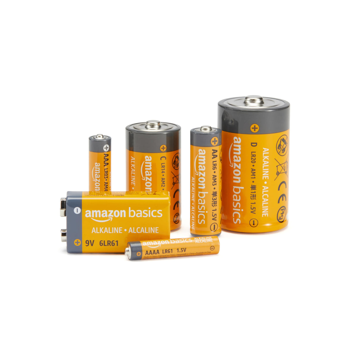 8-Pack AAAA Reliable Alkaline Batteries, 1.5 Volt, 3-Year Shelf Life, AB