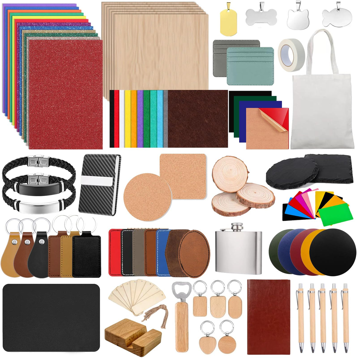 Laser Engraving Blanks Kit