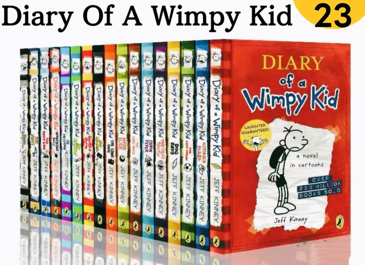 FOLREBAS A Library of a Wimppy Kid Complete Box Toy Set