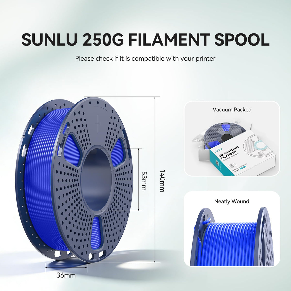 3D Printer Filament Bundle Multicolor PETG Filament 1.75mm