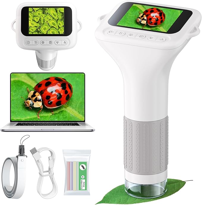 Microscope for Kids with 12 Slides