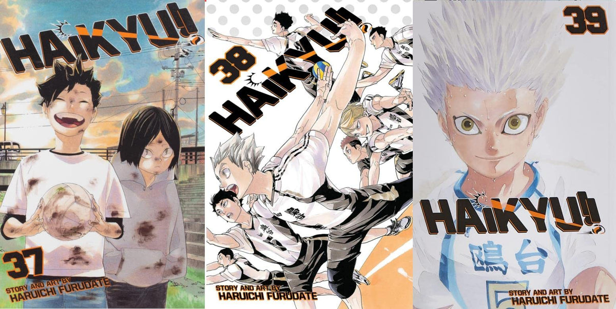 Haikyu!! Furudate Collection 10 books set Haruichi Vol 31-40 by Haruichi Furudate- paperback