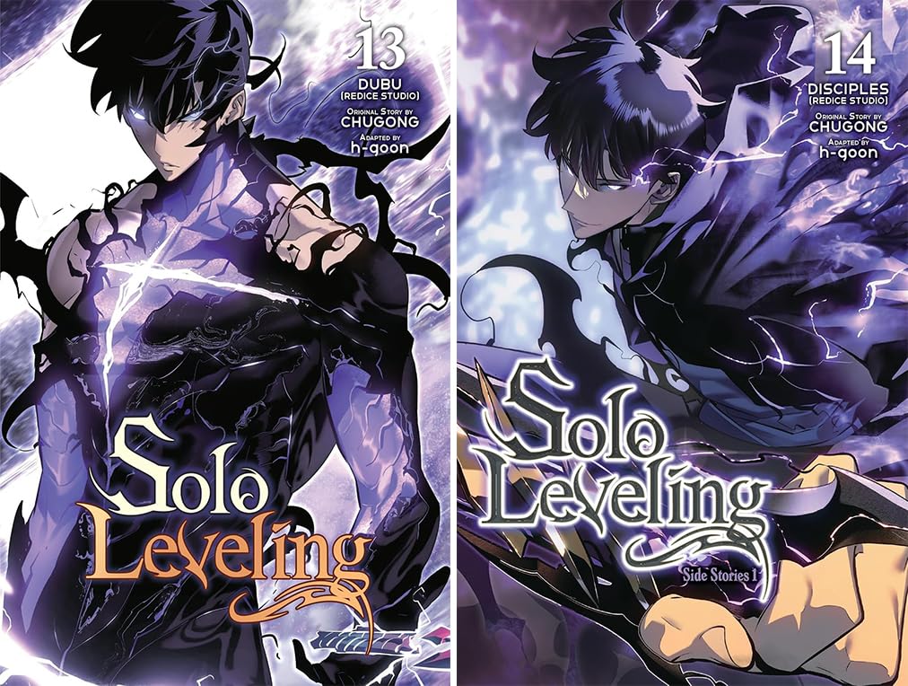 Solo Leveling Manga Series 14 Collection Books Set Vol 1-14 by Chugong