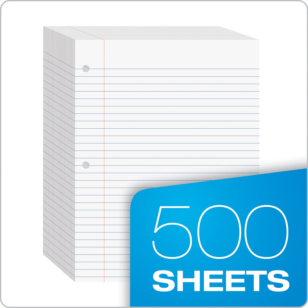 Oxford Filler Paper, Wide Ruled Paper, 500 sheets