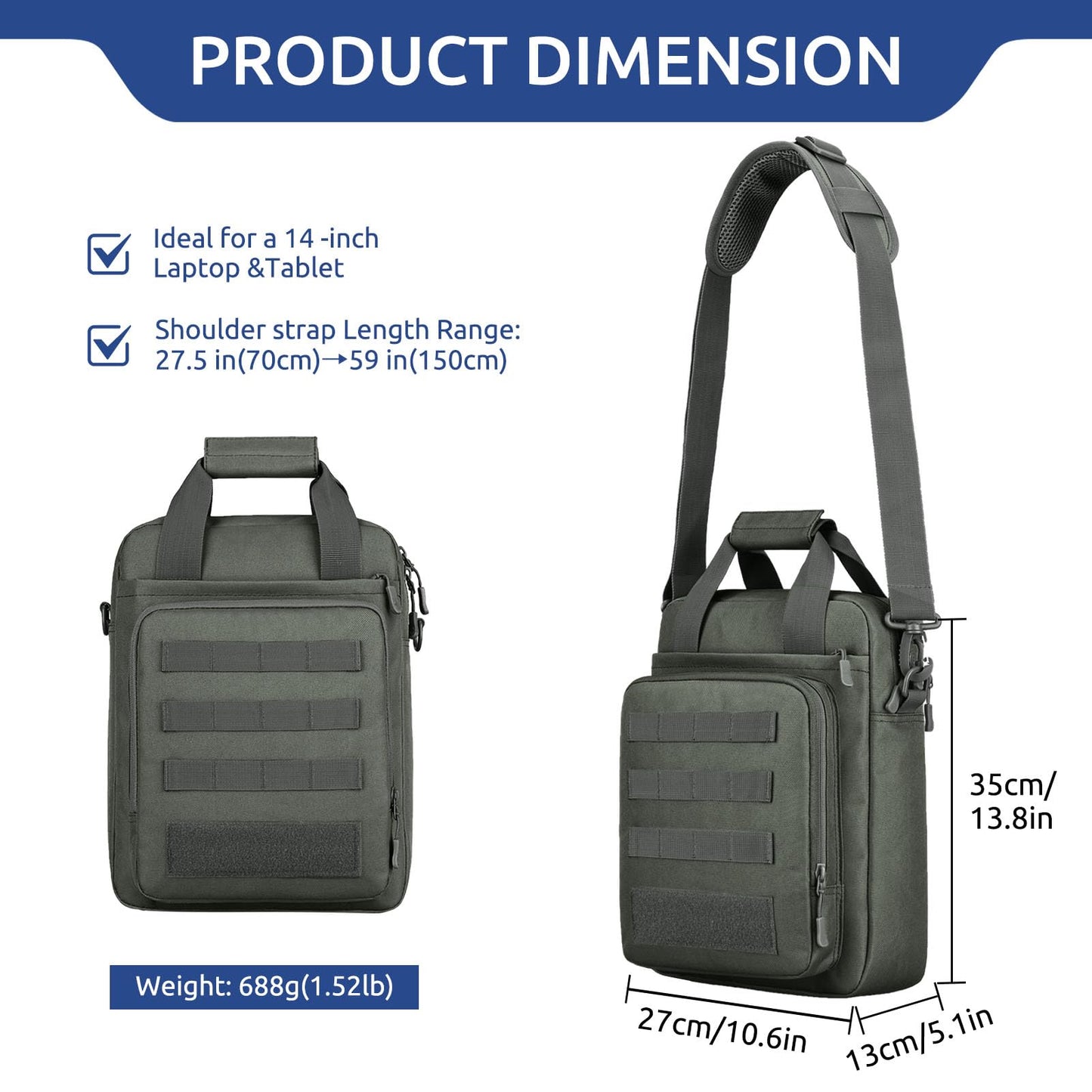 Tactical Messenger Bag
