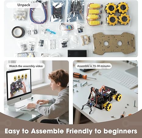 Smart Robot Arm Car Kit
