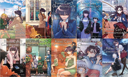 Komi Can't Communicate Vol. 21 - 30 Set, paperback