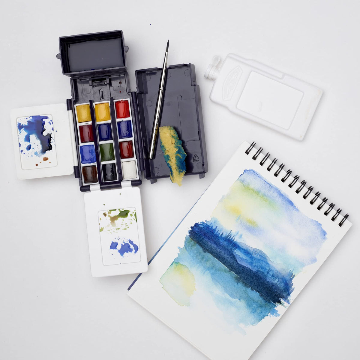 Winsor & Newton Cotman Watercolor Paint Set, Field Pocket Set