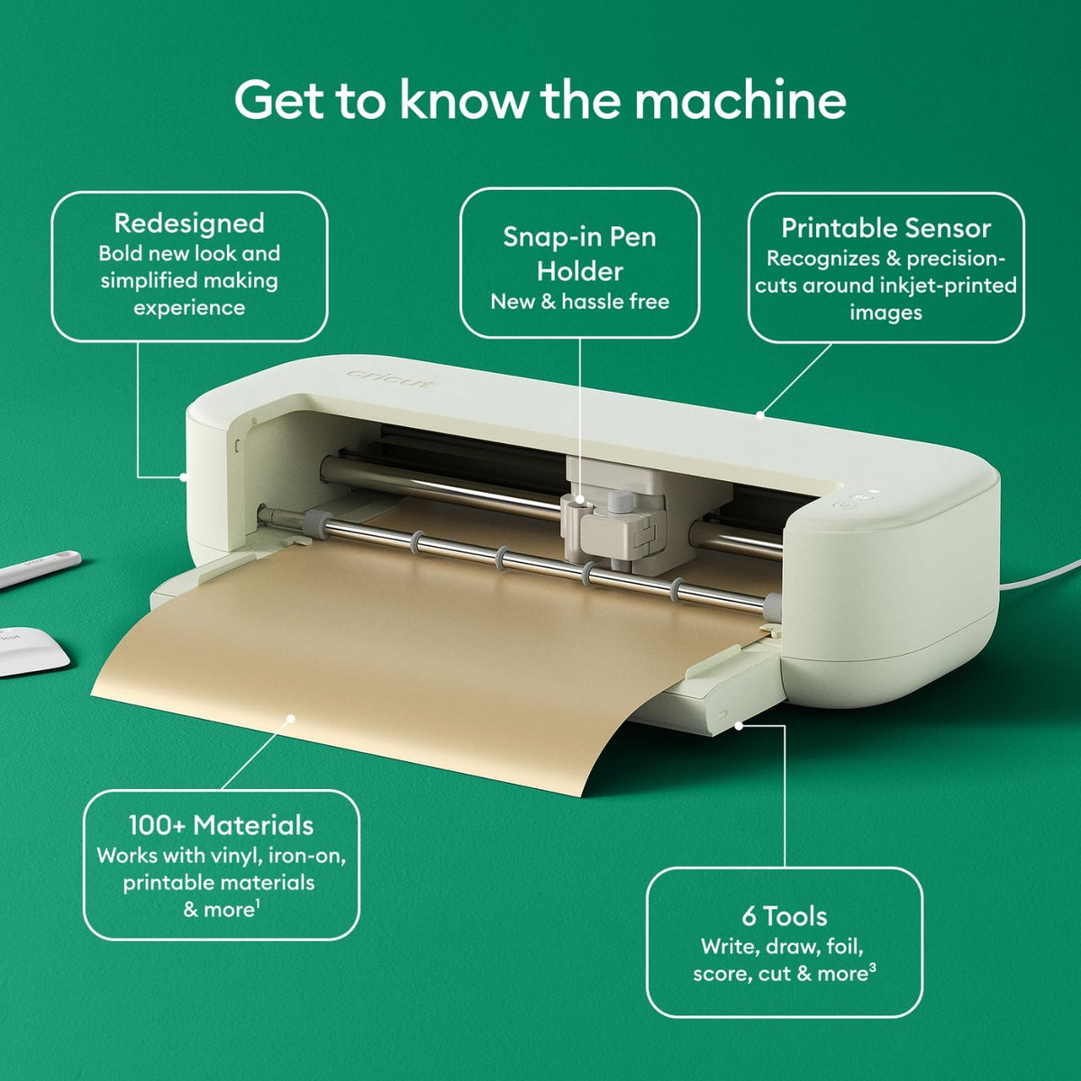 Cricut Explore 5 Rainbow Essential Bundle