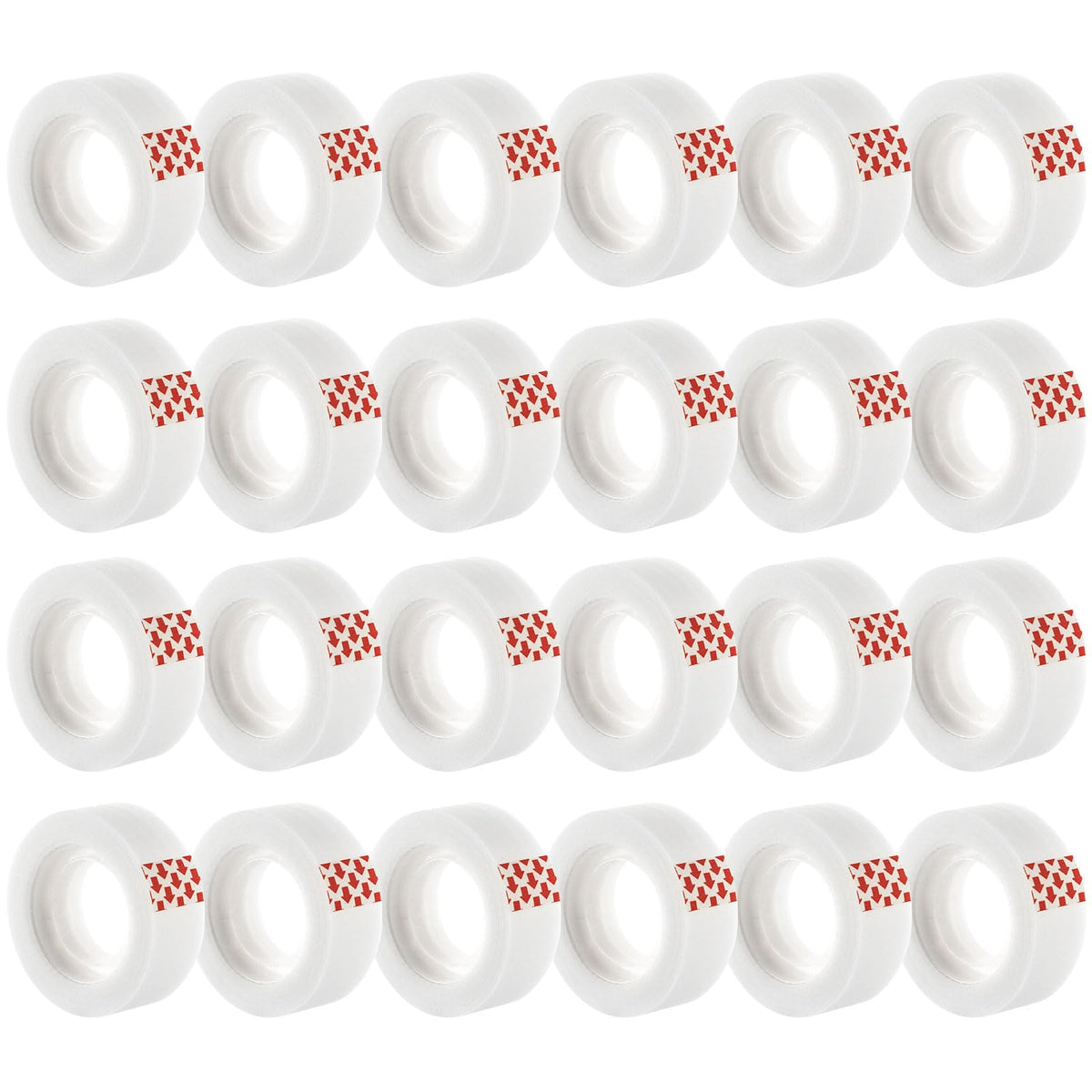 Turxayox 24 Rolls Invisible Tape Refills for Dispenser, 3/4 x 800 Inches