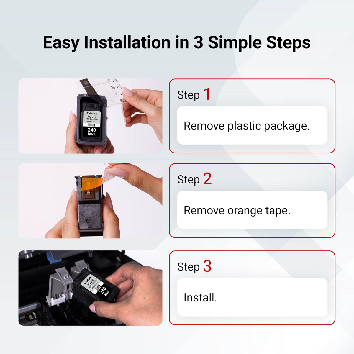 Canon PG-240 Genuine Black Ink Cartridge