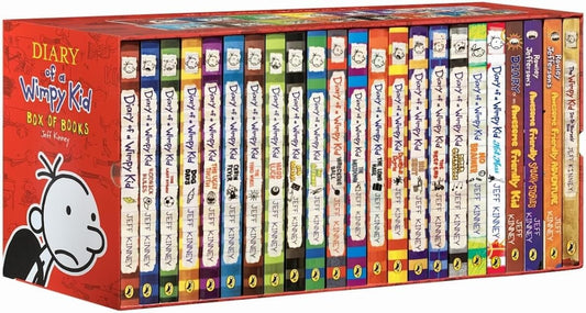 FOLREBAS A Library of a Wimppy Kid Complete Box Toy Set