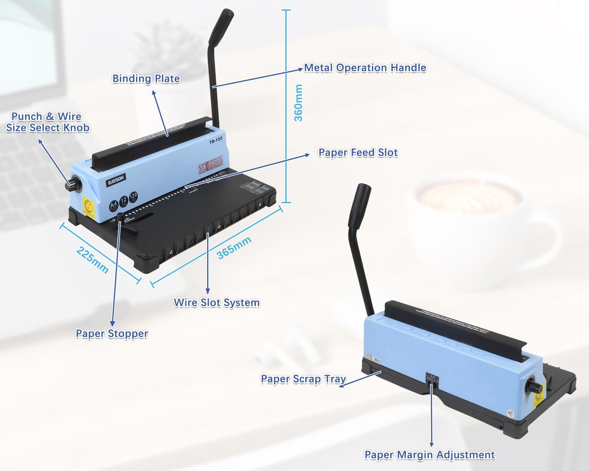 Rayson TD-132 Wire Binding Machine