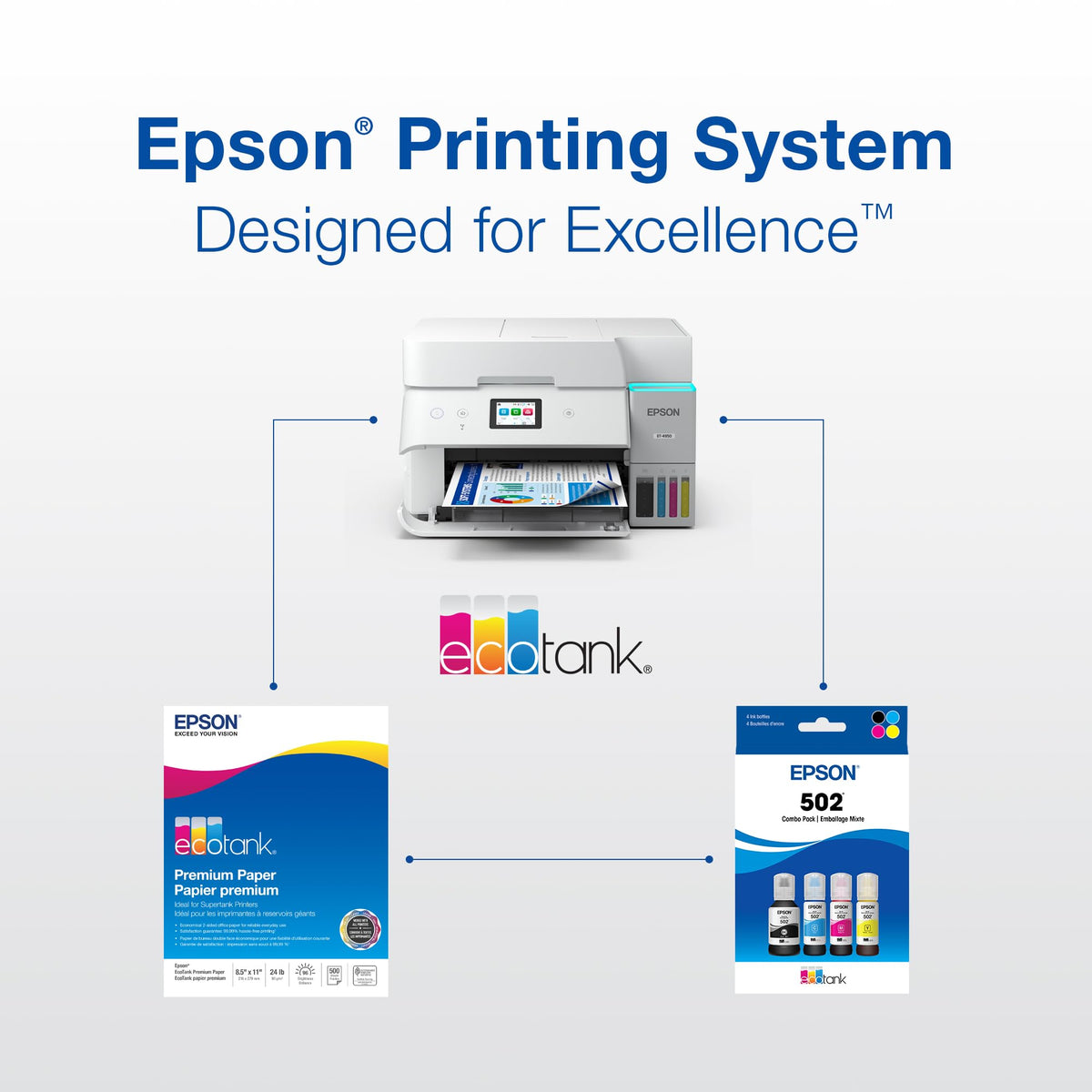 EPSON 502 EcoTank Ink Ultra-high Capacity Bottle Black