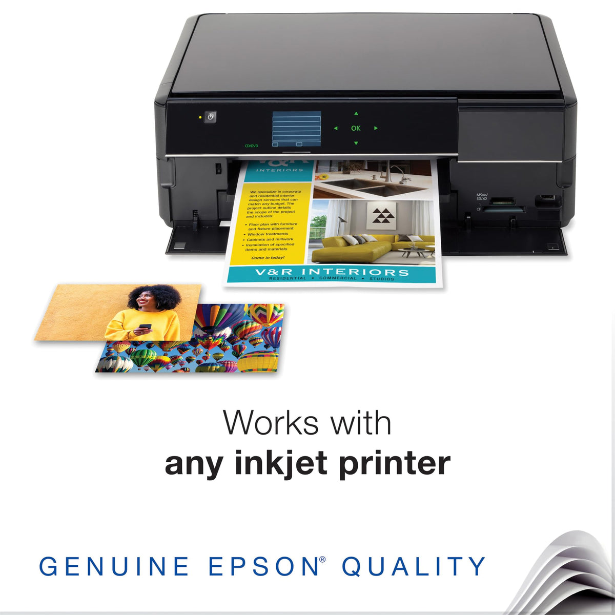Ultra Premium Photo Paper GLOSSY (5x7 Inches, 20 Sheets)