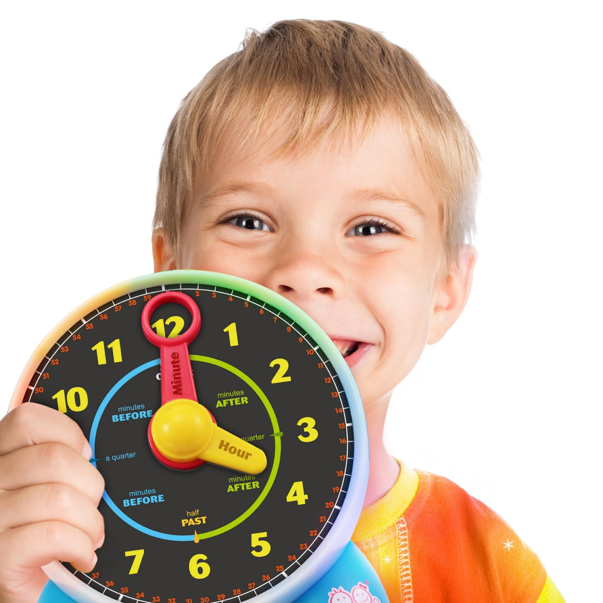 Learning Clock - Educational Talking Learn to Tell Time with Quiz