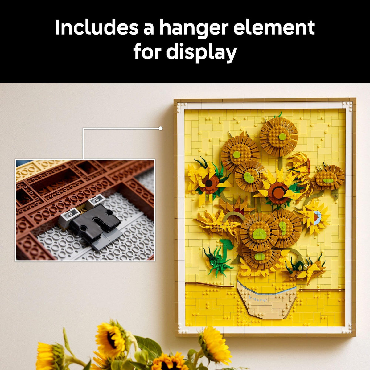LEGO Art Vincent Van Gogh – Sunflowers Building Set