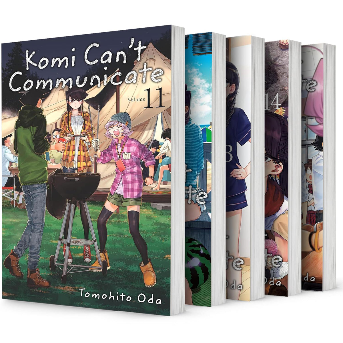 Komi Can’t Communicate, Vol 11-15 by Tomohito Oda, paperback