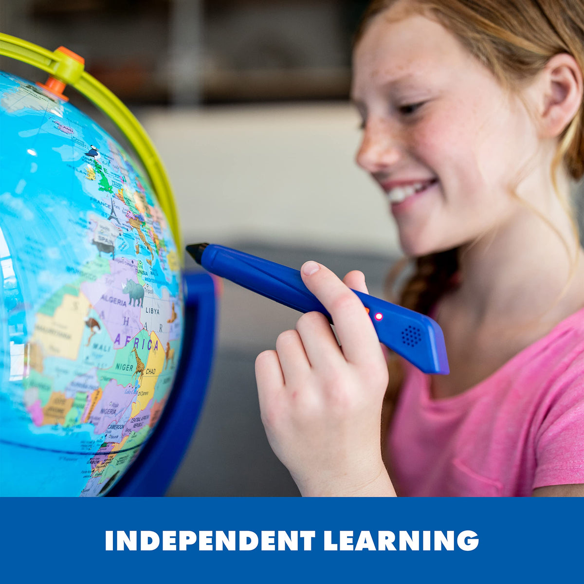 GeoSafari Talking Globe Featuring Bindi Irwin - Interactive Globe for Children
