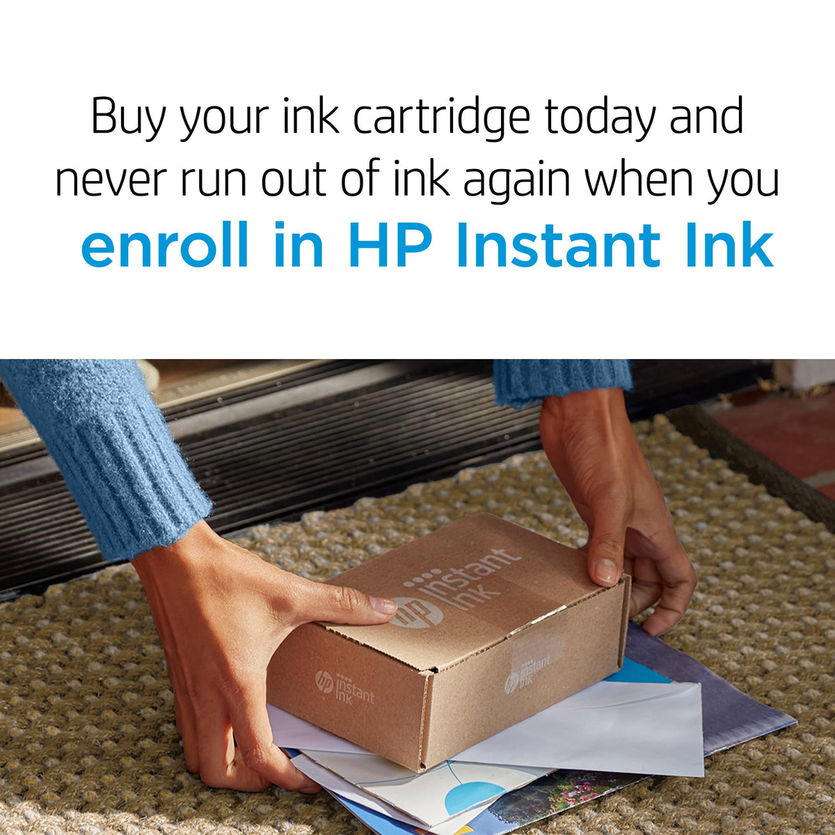 HP 68 Black/Tri-Color Ink Cartridges (2-Pack) | Works Envy 6100e, 6500e Series | Eligible for Instant Ink | 6L6S2TN | Packaging May Vary