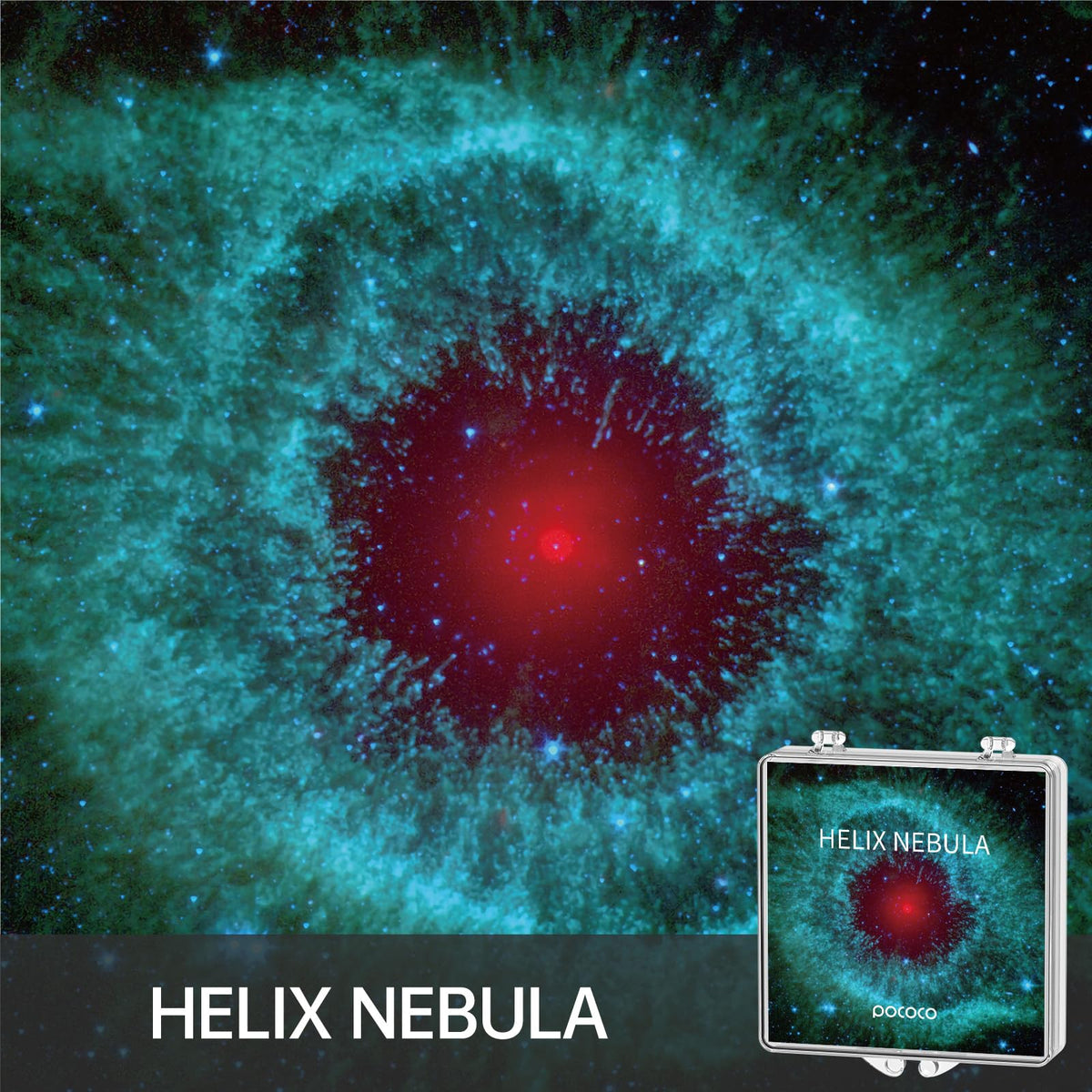 POCOCO Fixed Star and Nebula Series Discs, 5K Resolution, Realistic Patterns, 6 Pieces