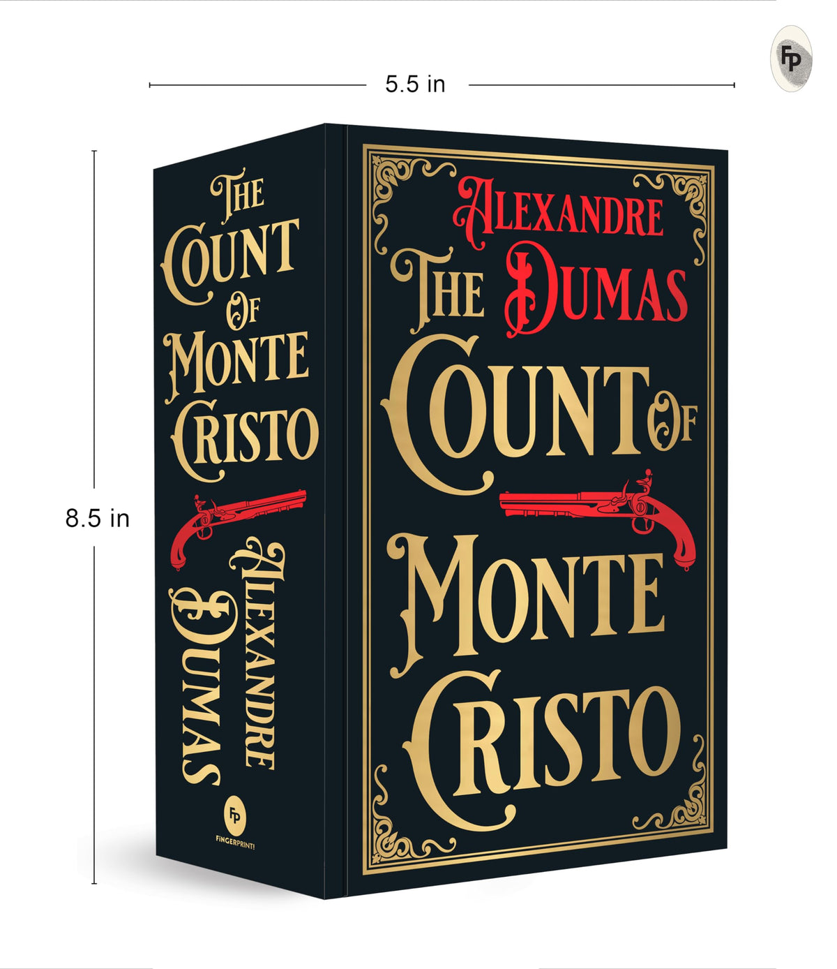 Count of Monte Cristo (Deluxe Hardbound Edition) , The (Fingerprint! Classics)