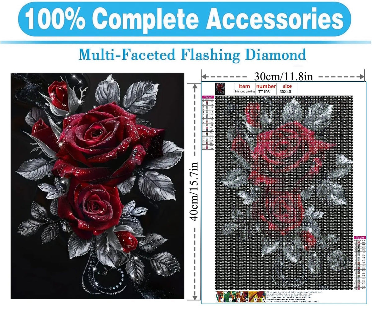 Rose Diamond Painting Kits