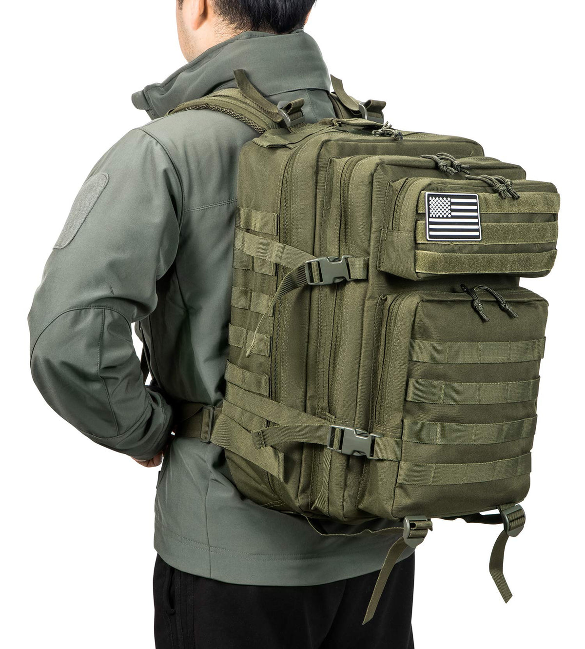 QT&QY 45L Military Backpacks